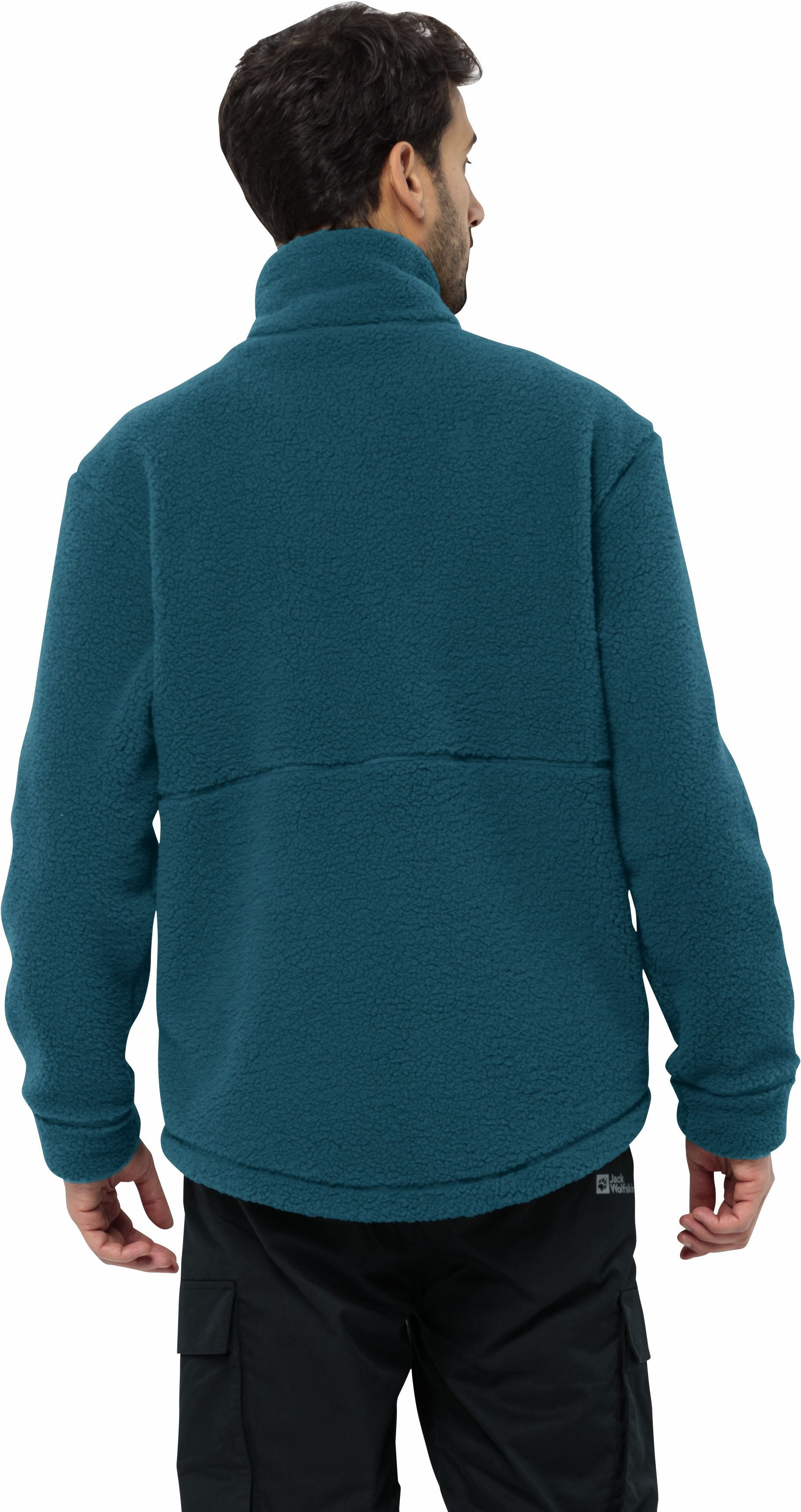 Флисовая кофта мужская Jack Wolfskin Felslicht Jkt M 1711151_C0410 50-52 L бирюзовая фото 3