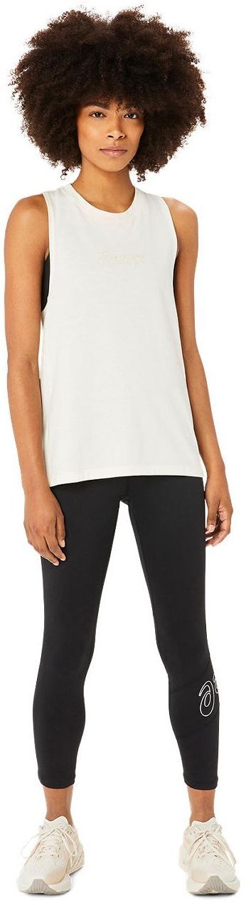 Майка женская Asics Logo Tank 2032C942-200 S бежевая фото 6