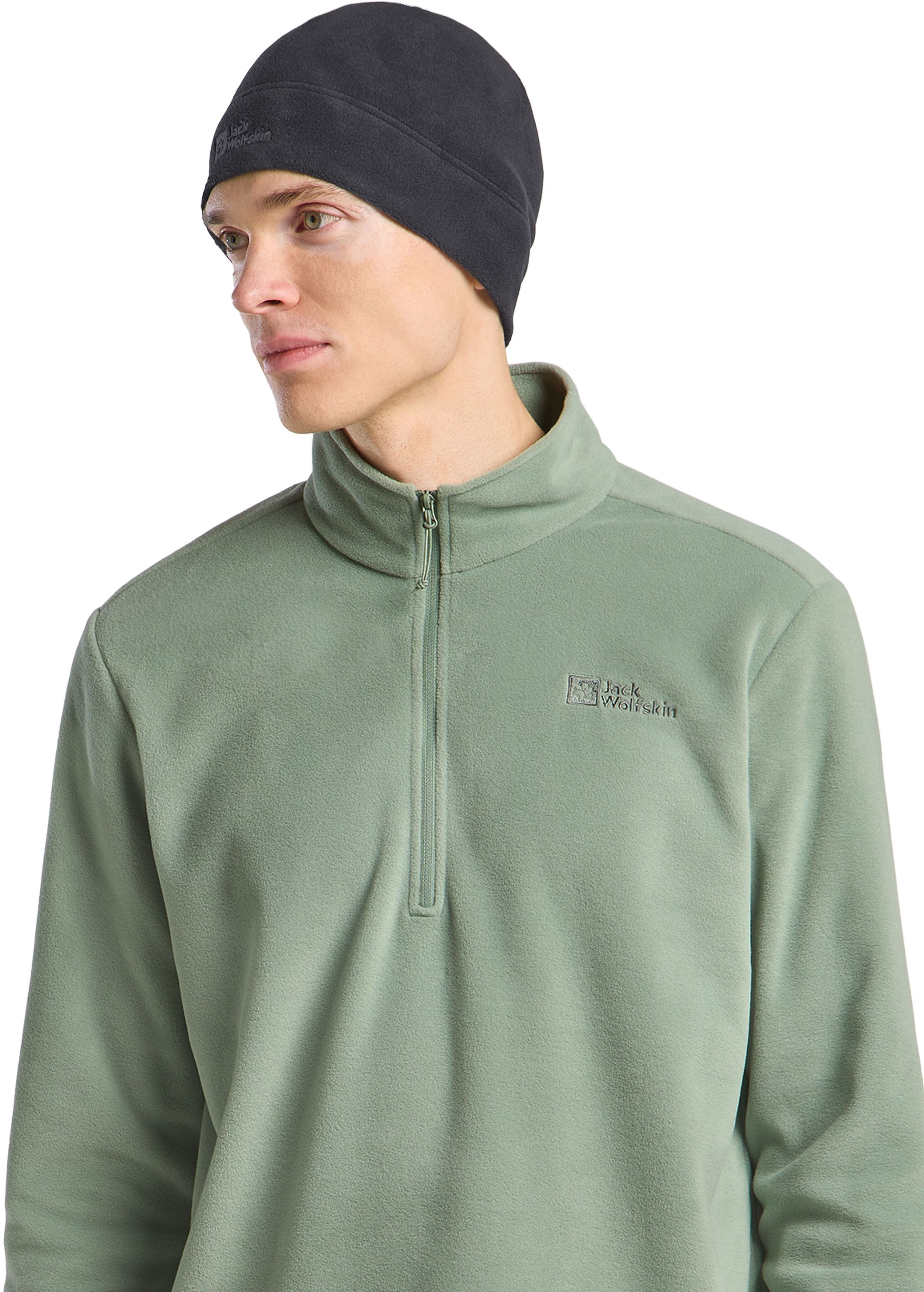 Шапка Jack Wolfskin Real Stuff Beanie 1909852-6000 чорнийфото2