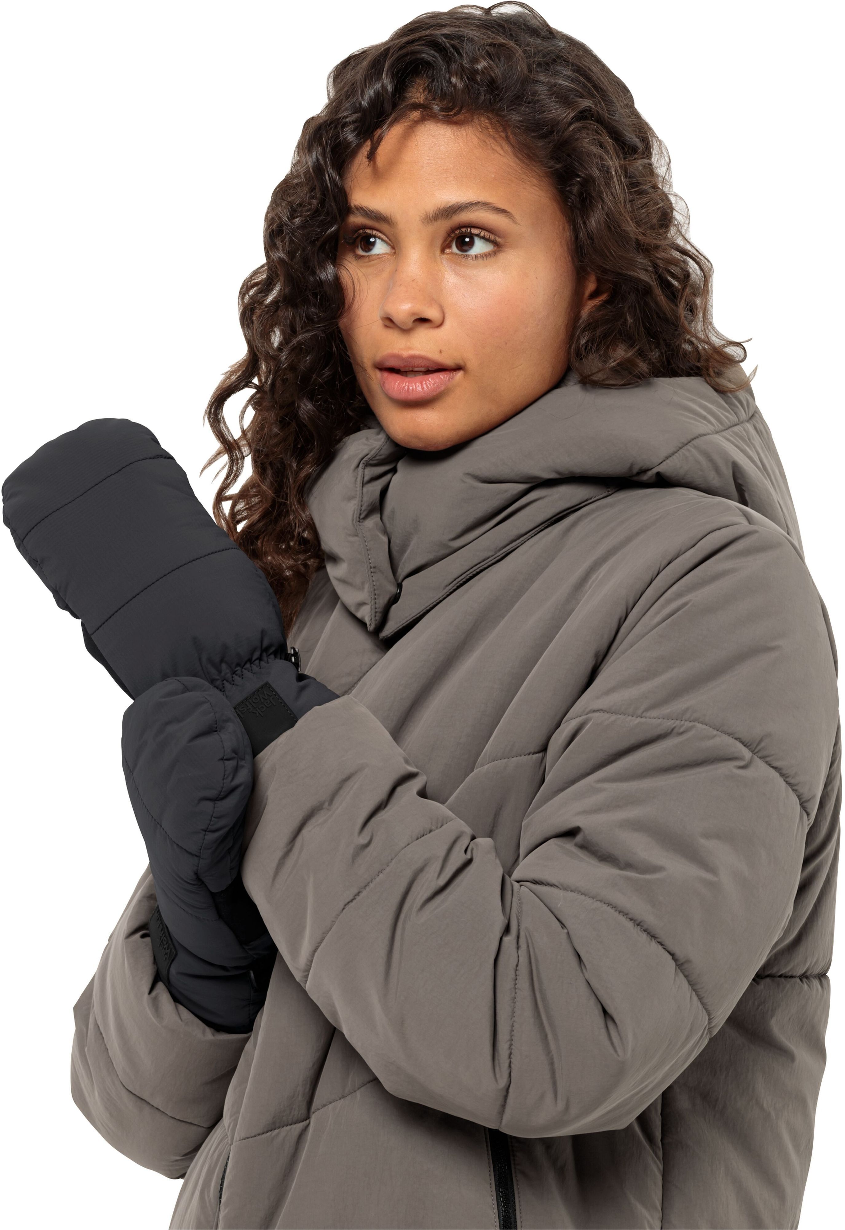 Рукавицы Jack Wolfskin Roemertor Mitten 1911551_6350 M темно-серые фото 2