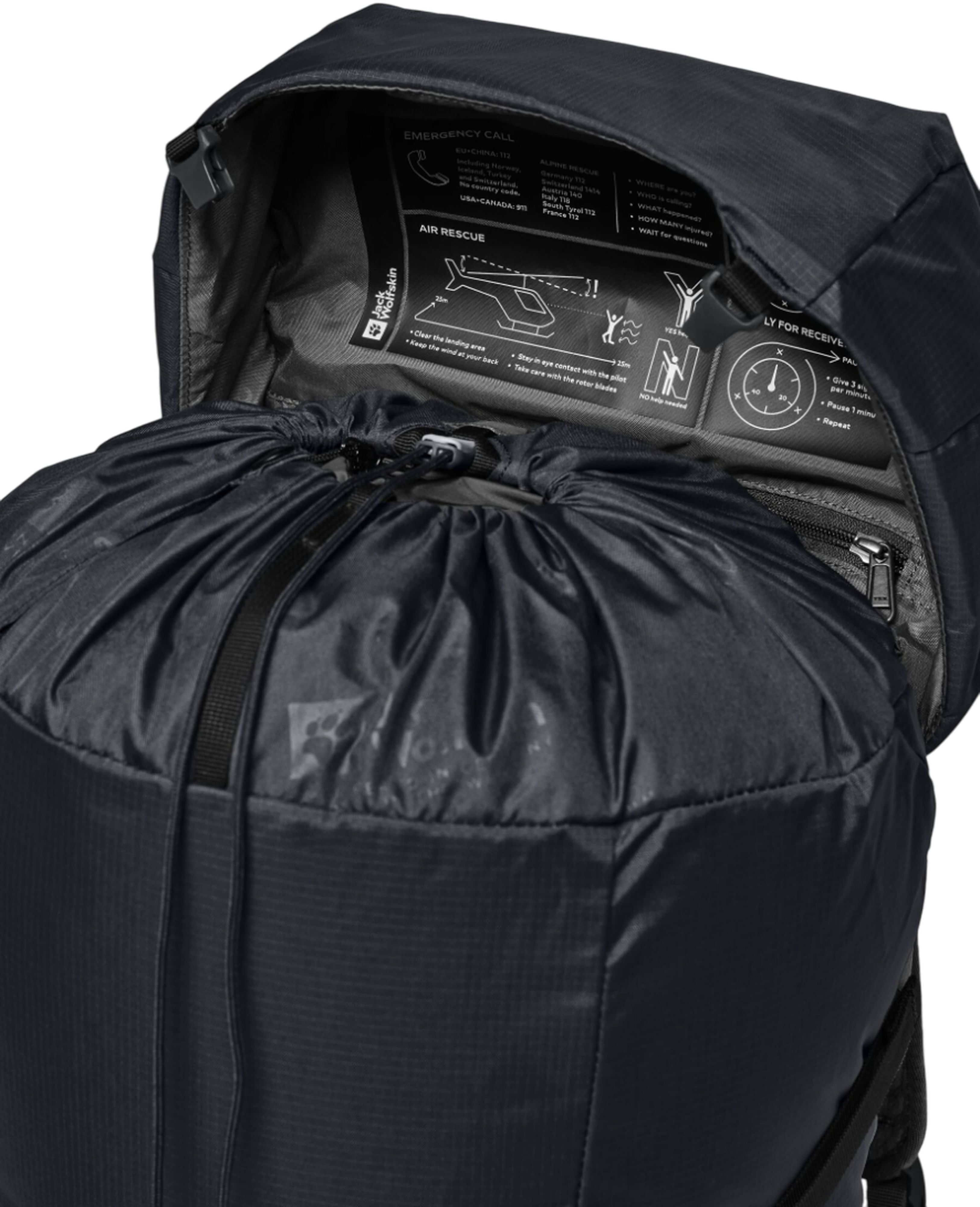 Рюкзак Jack Wolfskin Cyrox Shape 35 S-L 2020081_6350 темно-сірийфото12