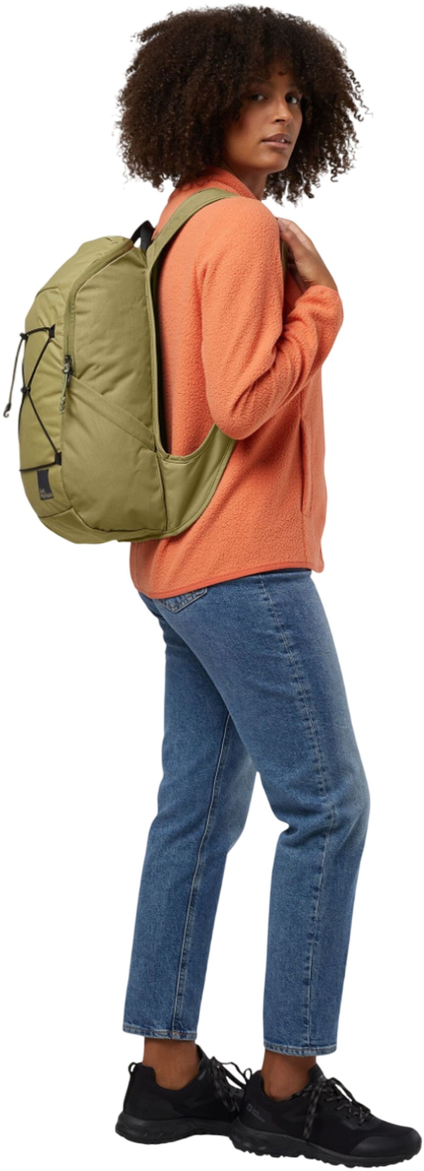 Рюкзак женский Jack Wolfskin Sooneck 2020321-4511 зелёный фото 9