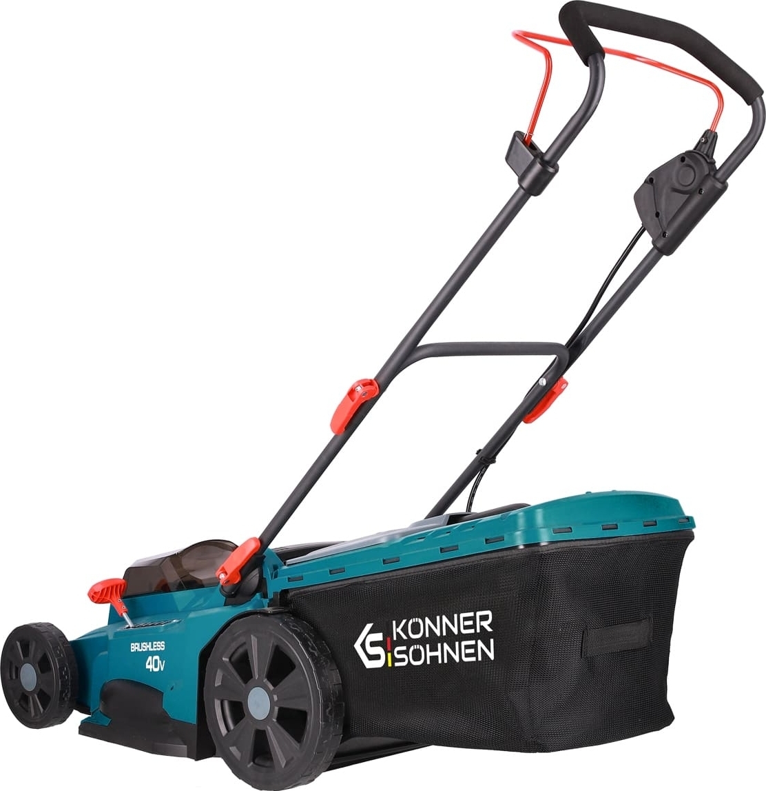 Газонокосарка акумуляторна Konner&amp;Sohnen KS 43LM-40V 40В (без АКБ и ЗУ), (KS43LM-40V)фото