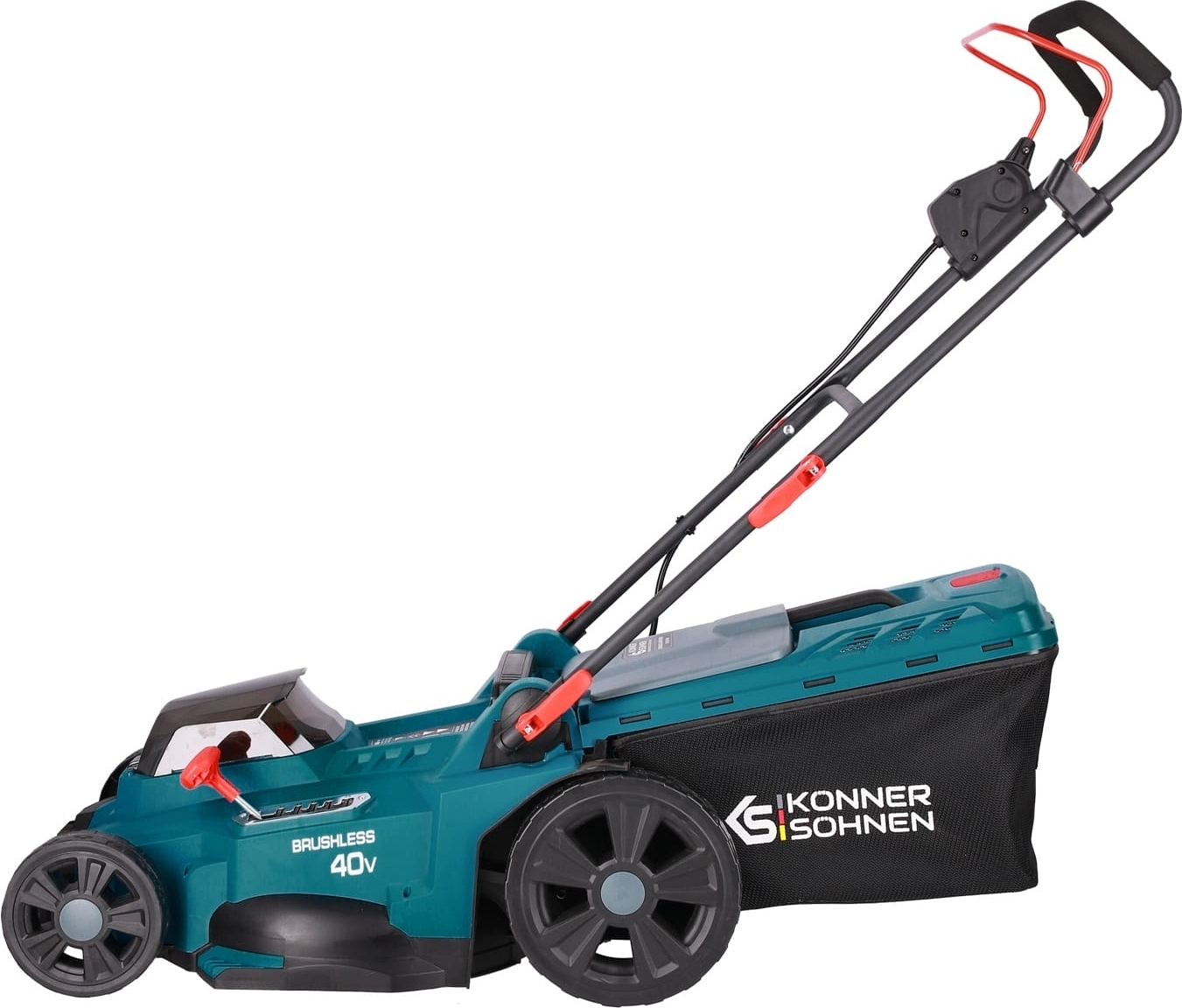 Газонокосарка акумуляторна Konner&amp;Sohnen KS 43LM-40V 40В (без АКБ и ЗУ), (KS43LM-40V)фото