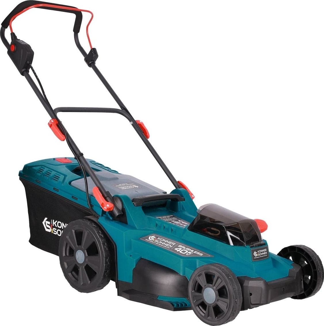 Газонокосарка акумуляторна Konner&amp;Sohnen KS 43LM-40V 40В (без АКБ и ЗУ), (KS43LM-40V)фото