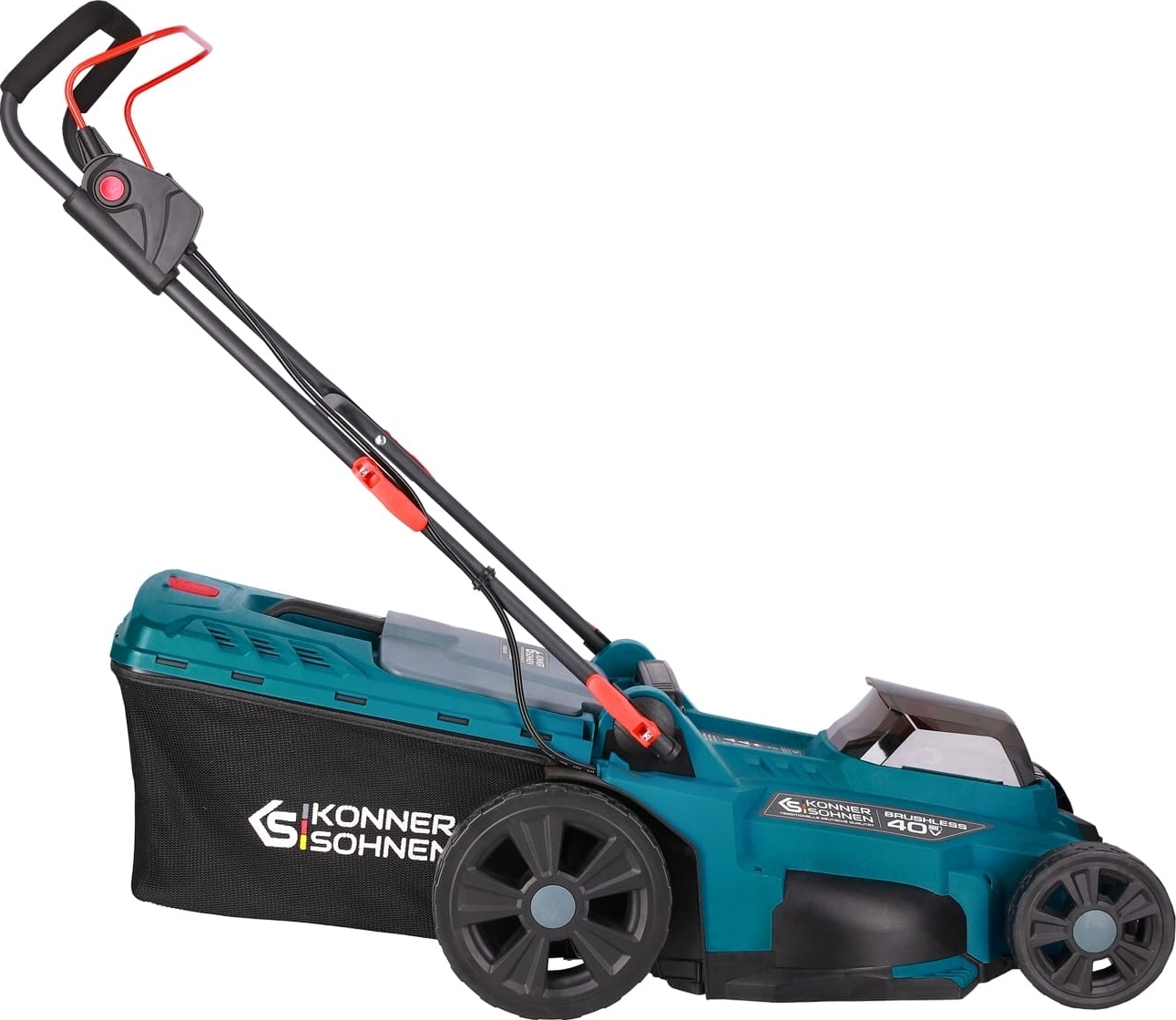 Газонокосарка акумуляторна Konner&amp;Sohnen KS 43LM-40V 40В (без АКБ и ЗУ), (KS43LM-40V)фото