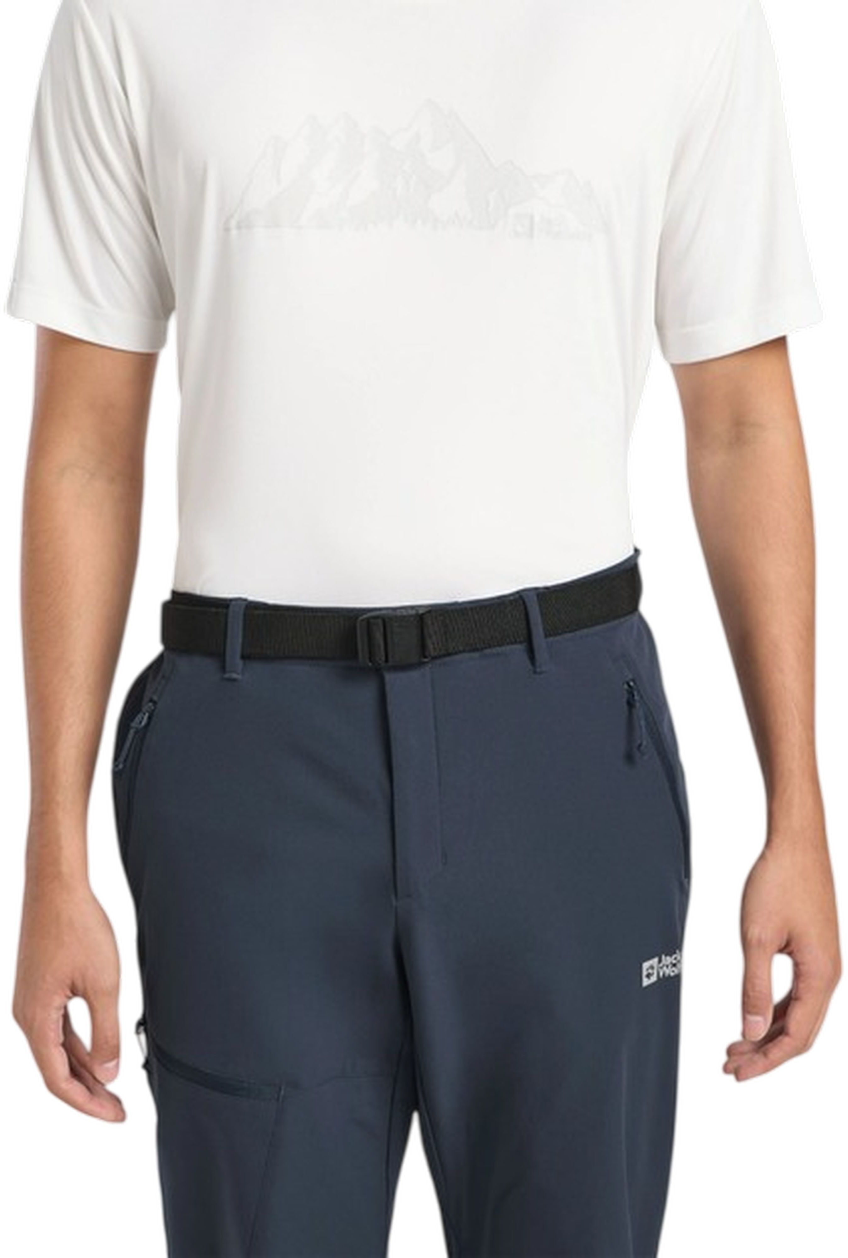 Ремень Jack Wolfskin Magnetic Belt 1912111_6000 95 95 черный фото 2