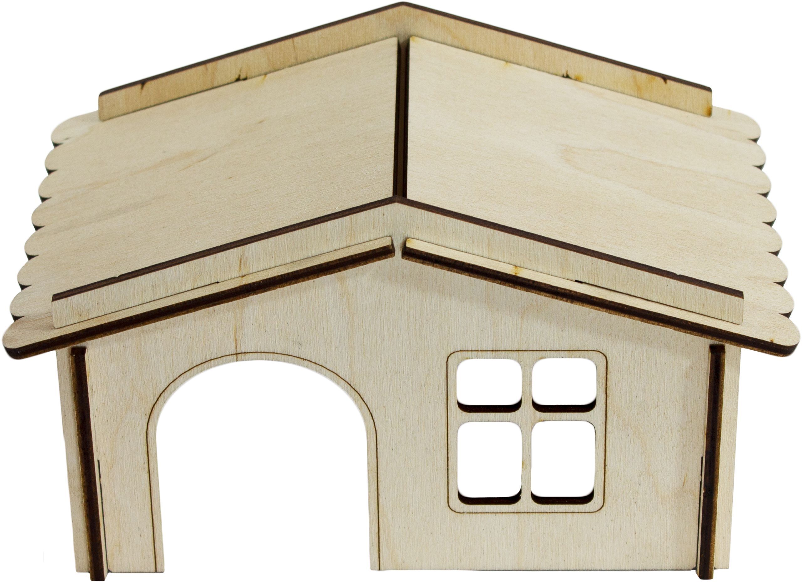 Дом для грызунов Lucky Pet №101 16x10x10см для хомяков и декоративных мышей фото 