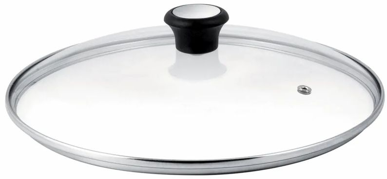 Сковорода з кришкою Tefal Day by Day, 28см, з кришкою, чорний (B5580623UA)фото