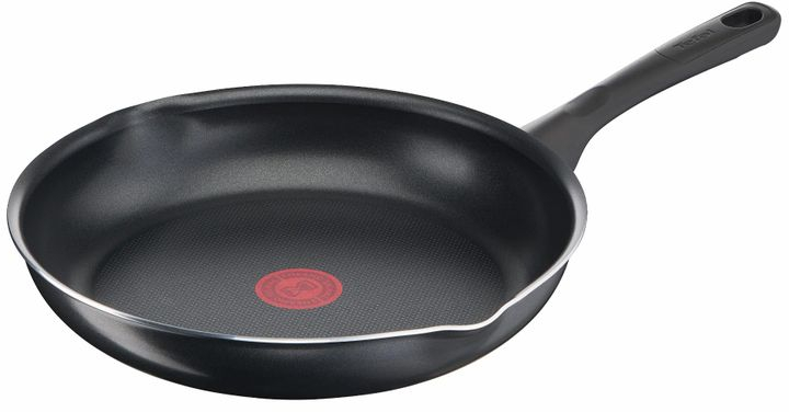 Сковорода з кришкою Tefal Day by Day, 28см, з кришкою, чорний (B5580623UA)фото