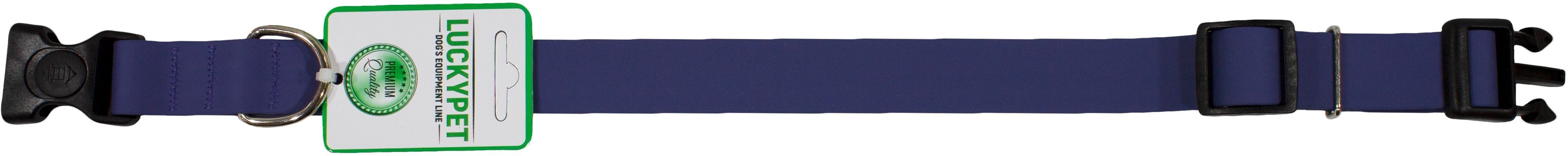 Ошейник для собак Lucky Pet 2,5*25-35см с водонепроницаемой ленты синий фото 2