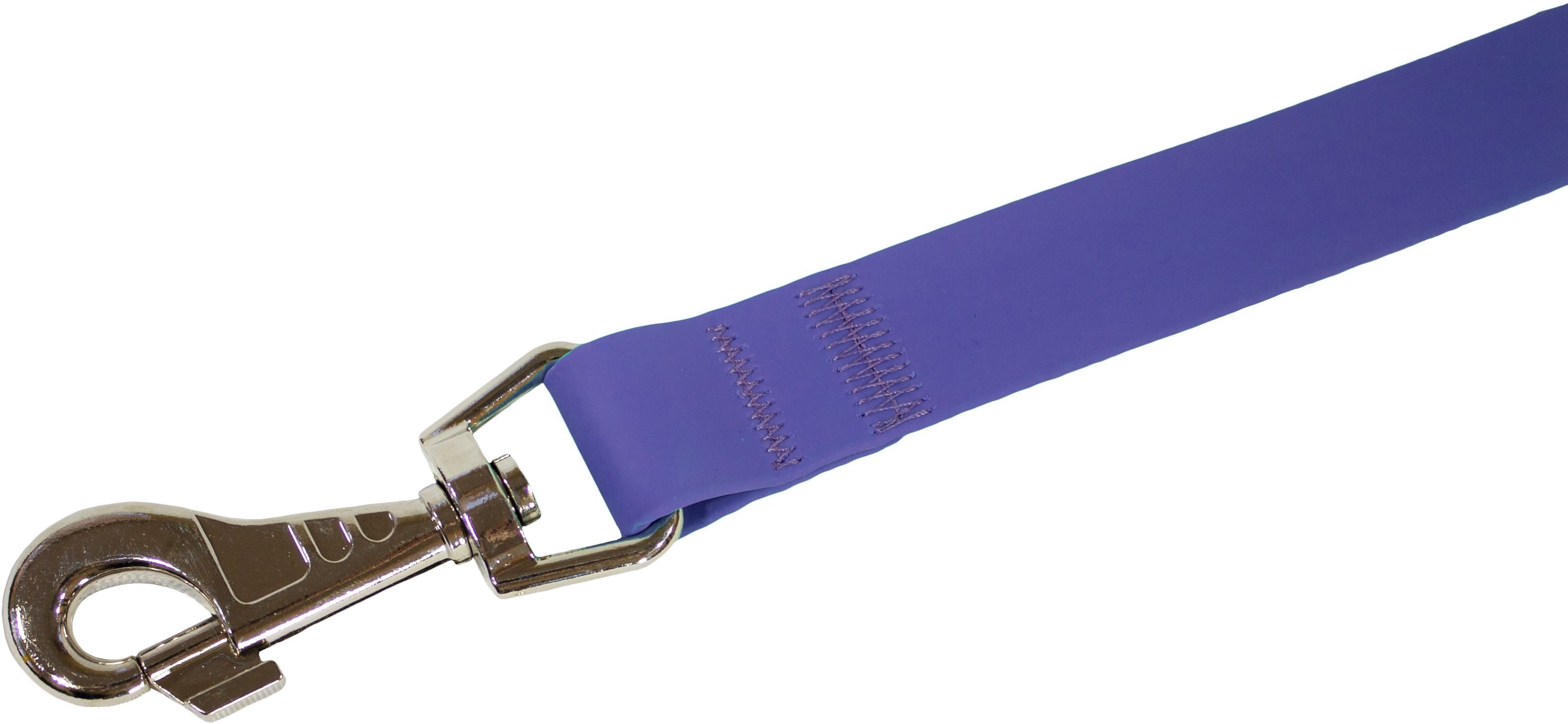 Поводок для собак Lucky Pet 2,5*120см с водонепроницаемой ленты синий фото 2