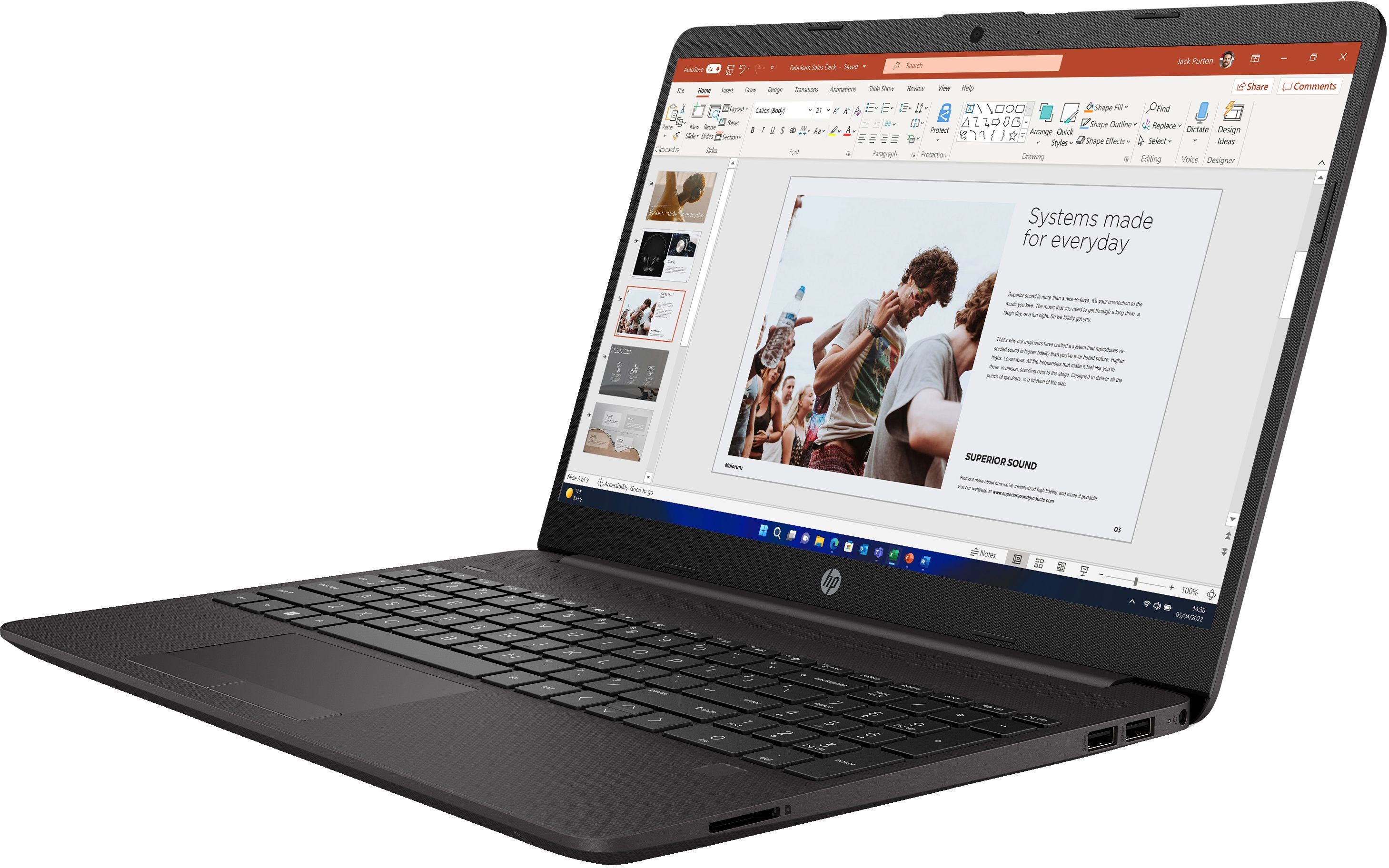 Ноутбук HP 250-G9 (AD1F0ET) фото 3