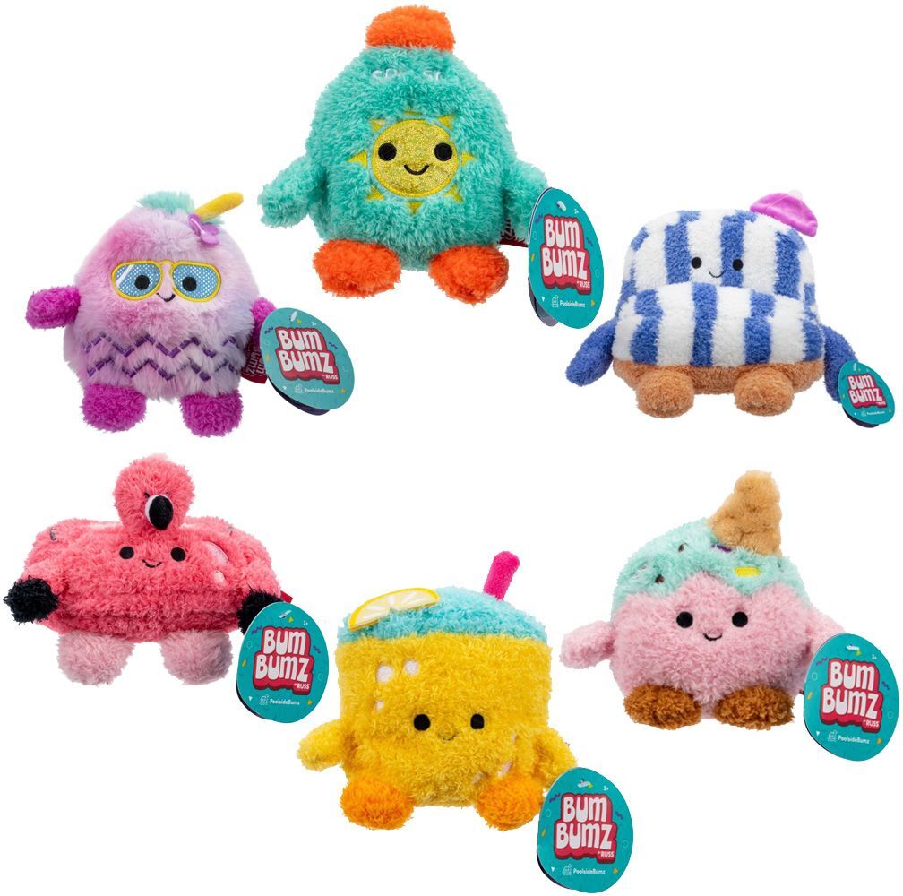 Мягкая игрушка BumBumz PoolsideBumz, 11см в асс. (RBBZ00607) фото 7