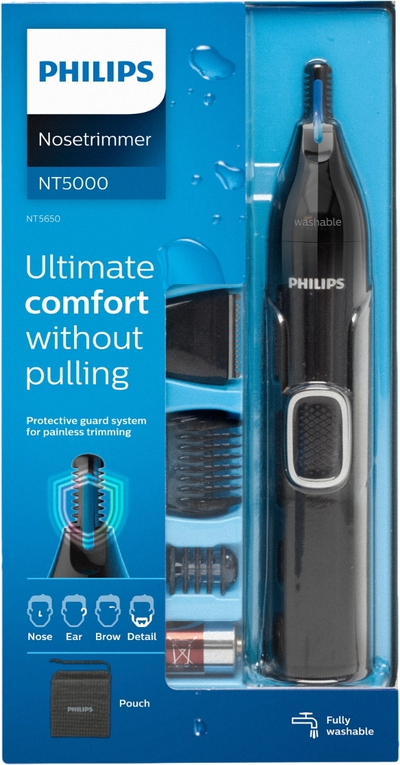 Електробритва Philips S1141/00 + Триммер для носа і вух Philips NT5650/16фото6
