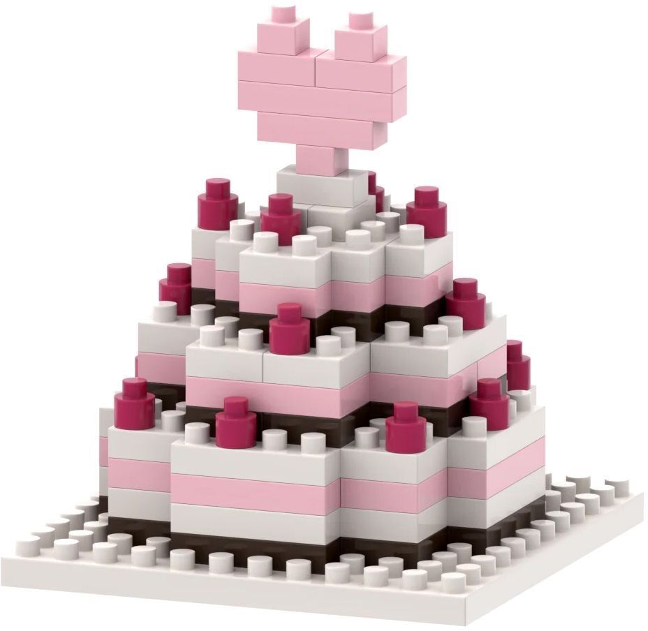 Листівка-конструктор "Весільний торт" (72915)фото3