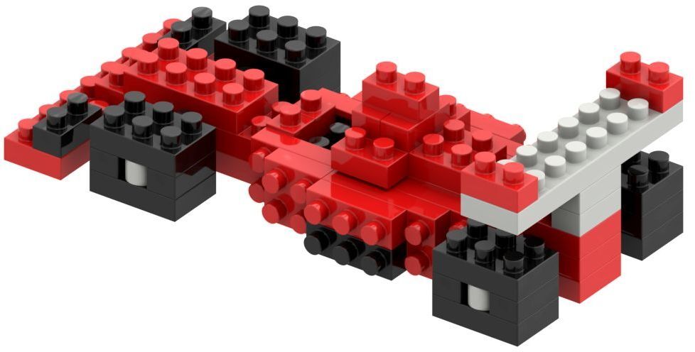 Листівка-конструктор "Гоночний Болід" (72909)фото3