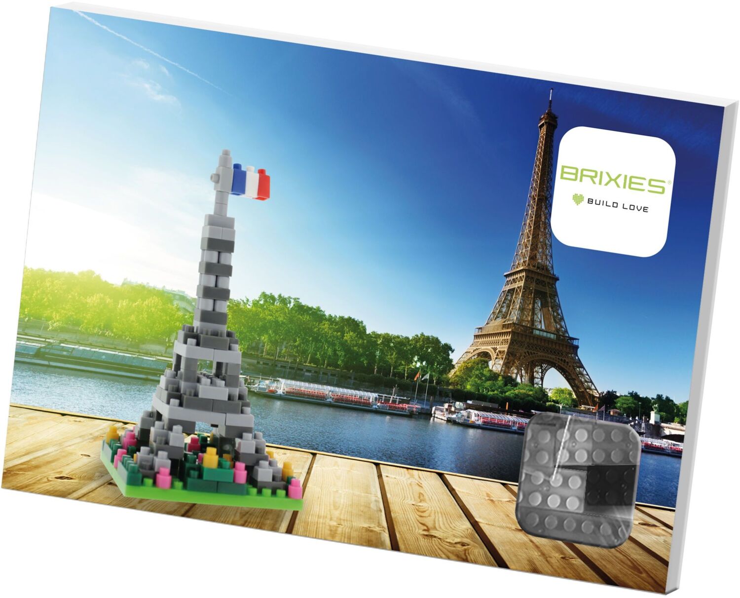 Листівка-конструктор "Ейфелева вежа" (72901)фото