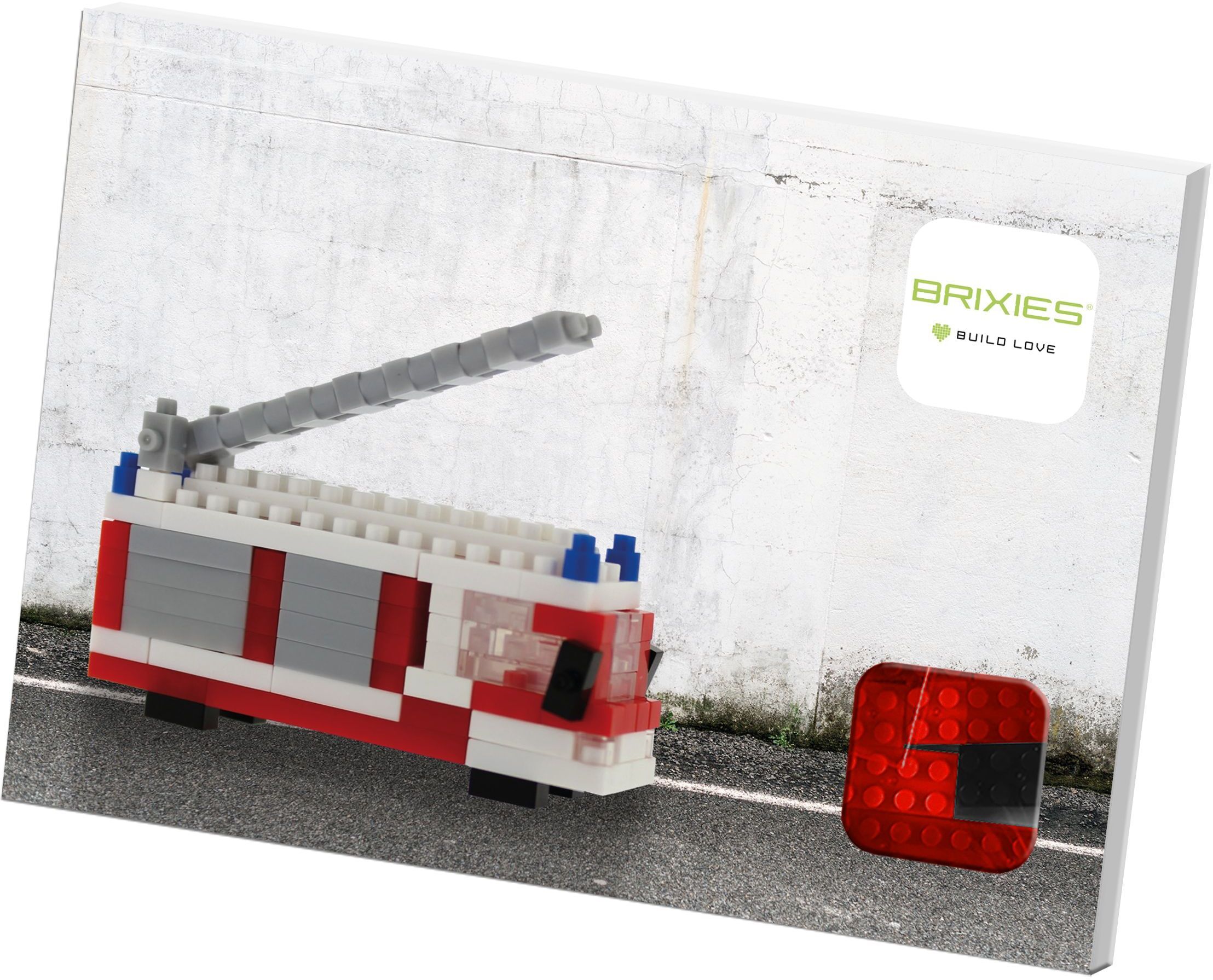 Листівка-конструктор "Пожежна машина" (72920)фото4