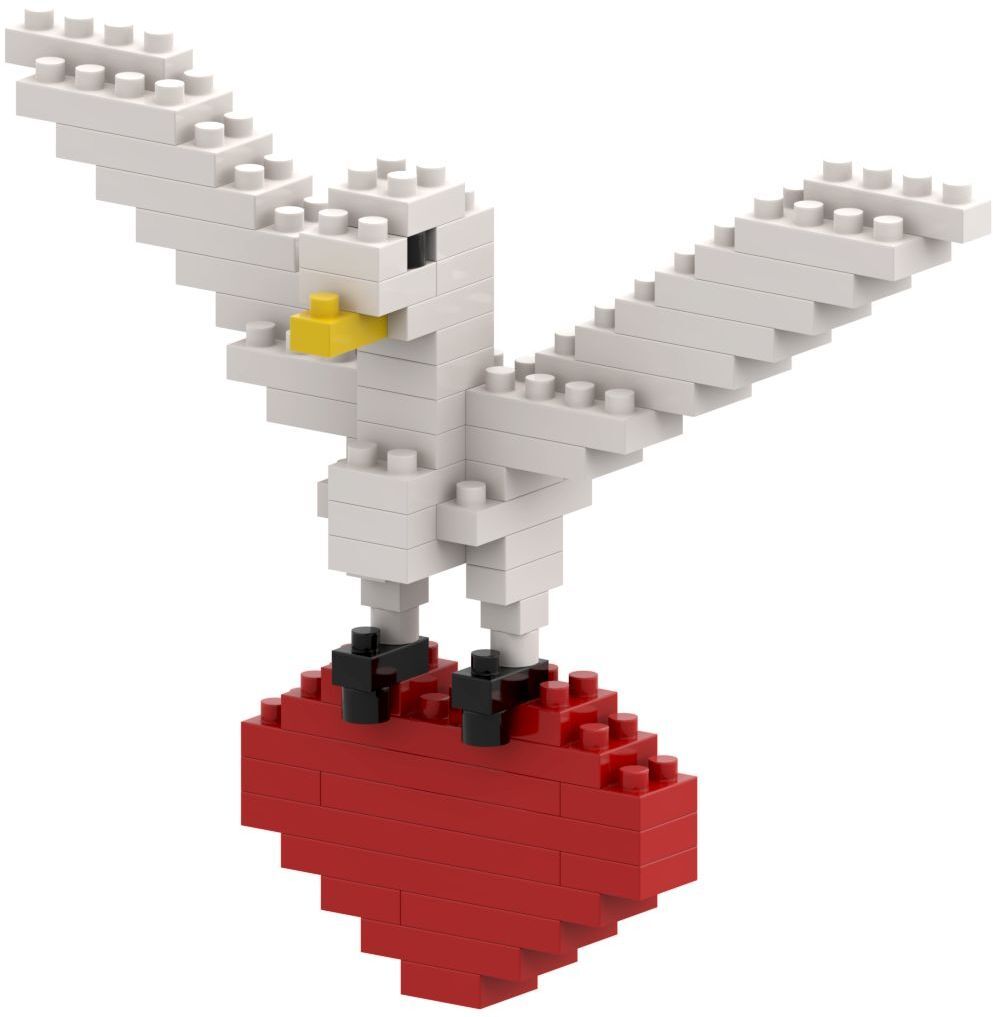 Листівка-конструктор "Пташка" (72911)фото3