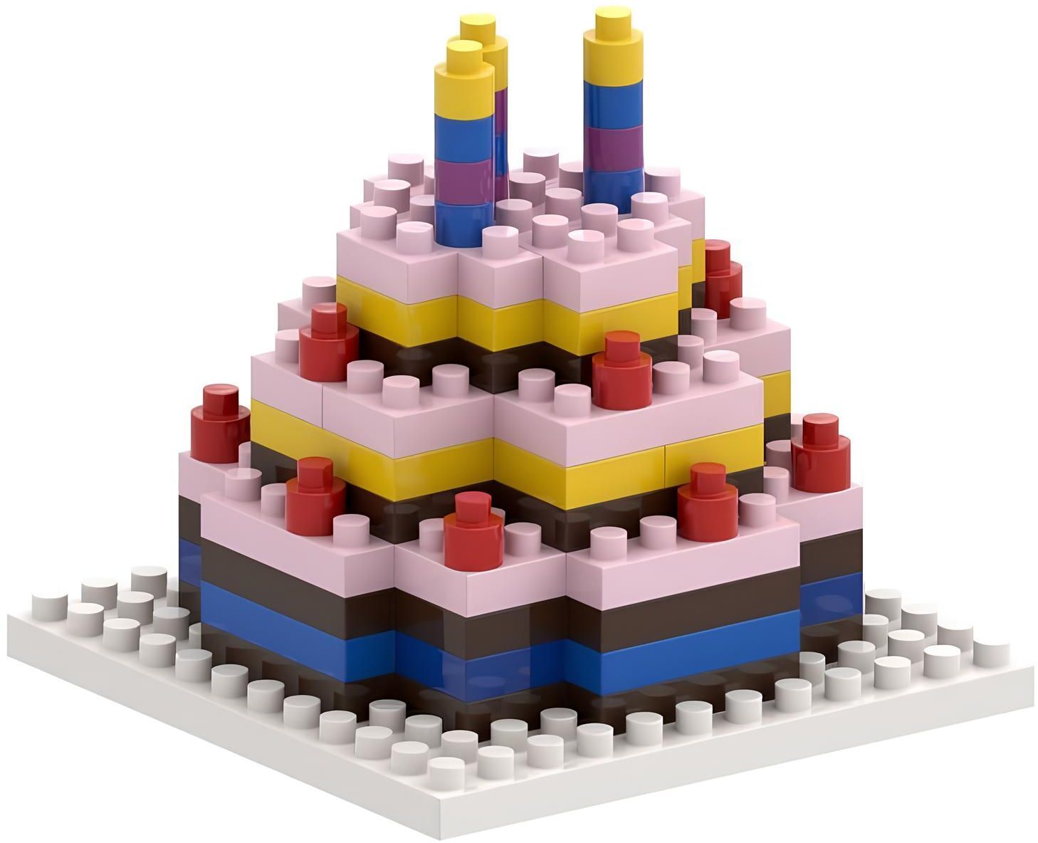 Листівка-конструктор "Святковий торт" (72903)фото2