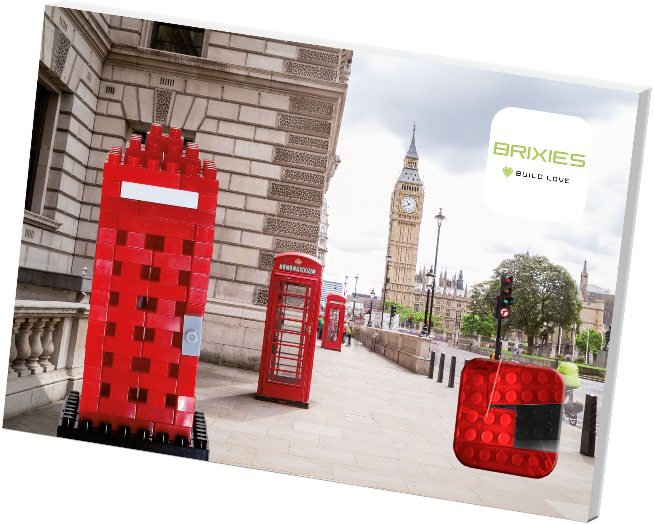 Листівка-конструктор "Телефонна будка" (72916)фото4