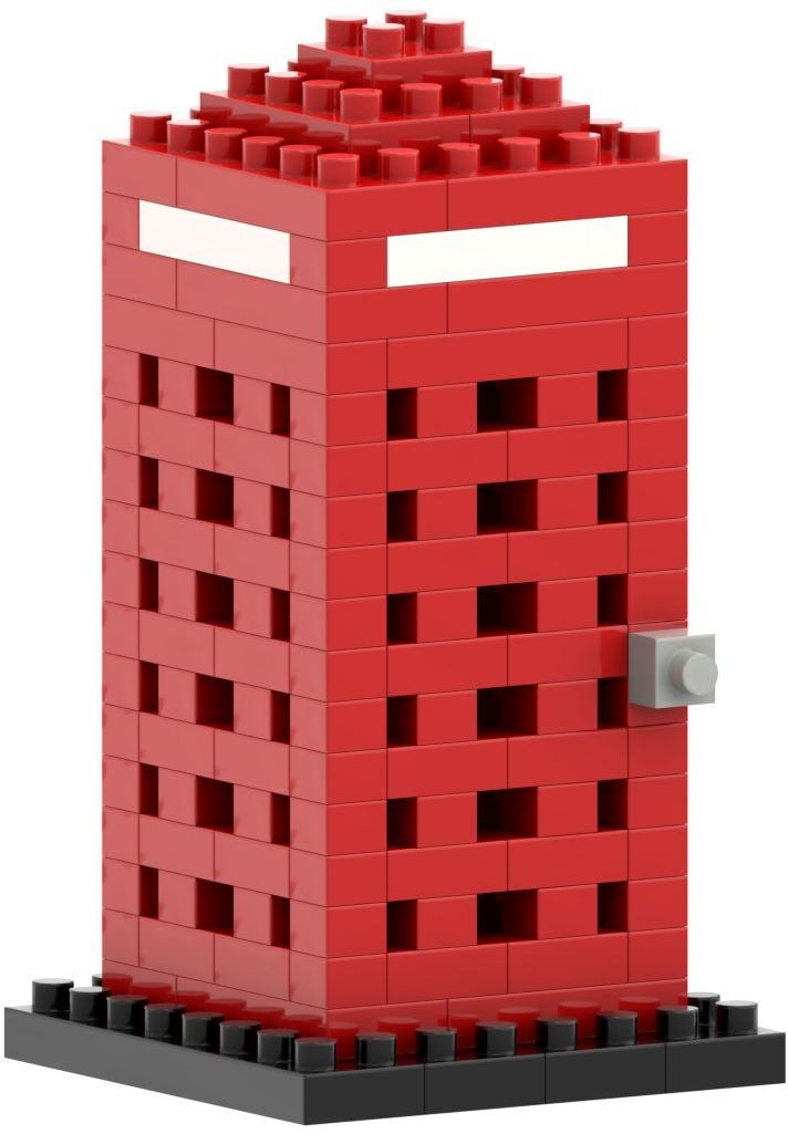 Листівка-конструктор "Телефонна будка" (72916)фото2