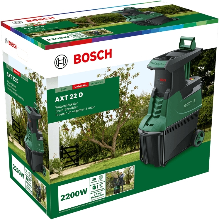 Измельчитель садовый Bosch AXT22D 2200Вт (0.600.803.003) фото 4