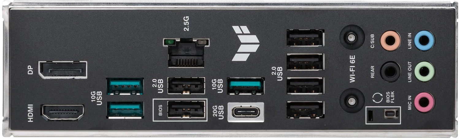 Материнcкая плата ASUS TUF GAMING B650E-PLUS WIFI (90MB1M20-M0EAY0) фото