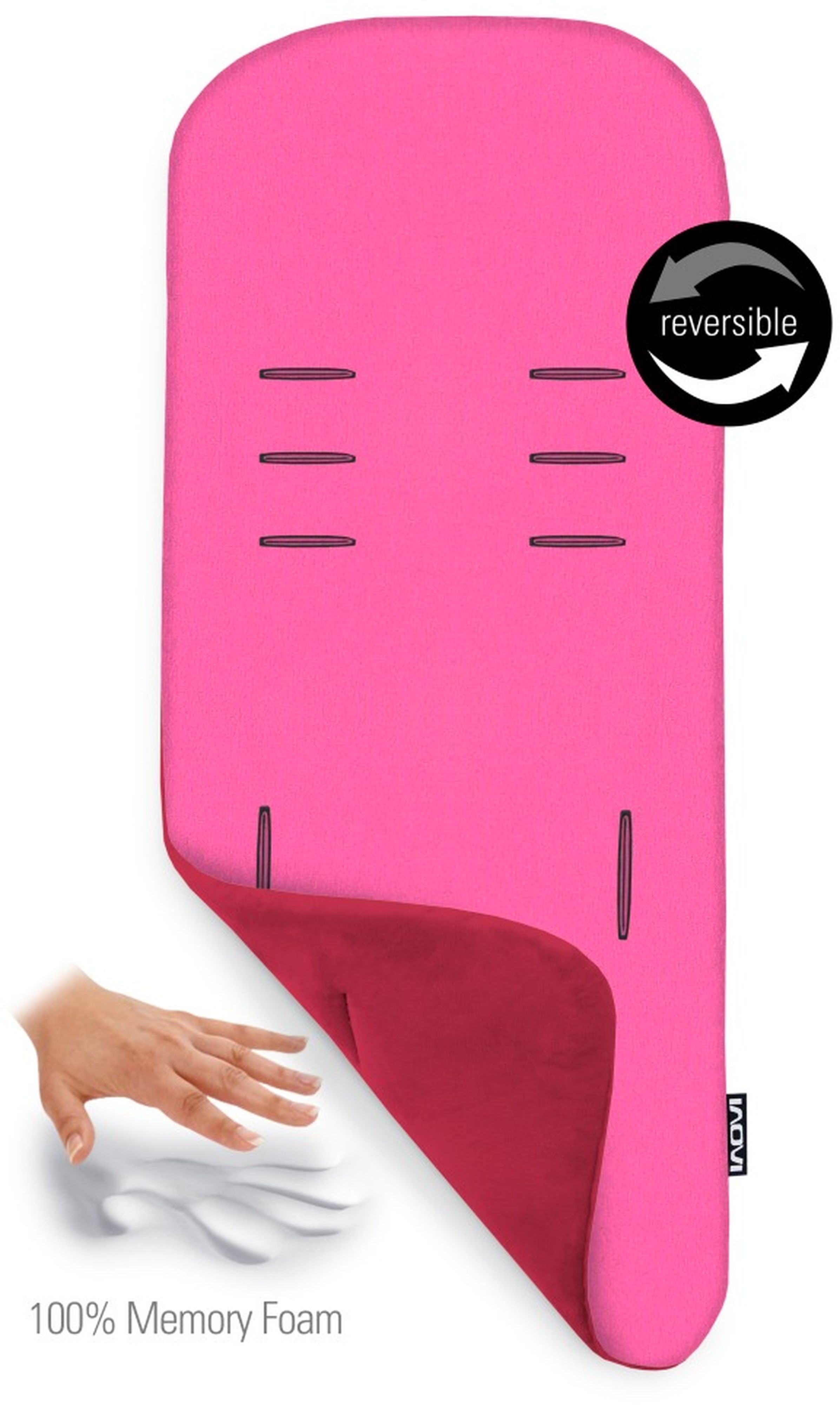 Вкладиш до коляски Bumprider Inovi Memory Foam Pink-Pink M (41201-215)фото3