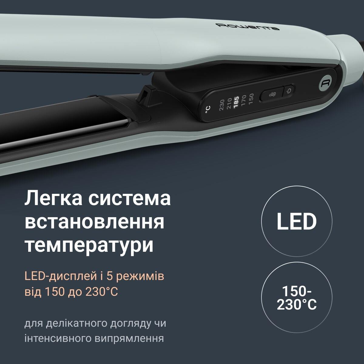 Випрямляч для волосся Rowenta Thermoglide SF5120E0фото8