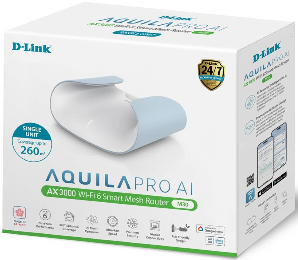 Роутер D-Link M30 AX3000, 4xGE LAN, 1xGE WAN (M30) фото 4