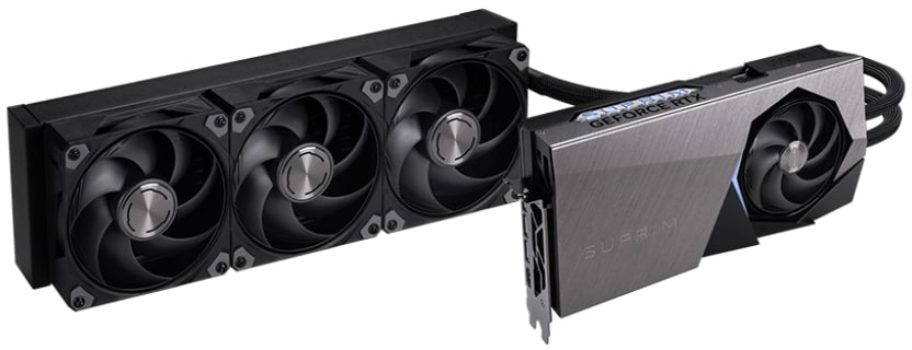 Видеокарта MSI GeForce RTX 5090 32GB GDDR7 SUPRIM LIQUID SOC (912-V530-011) фото 2