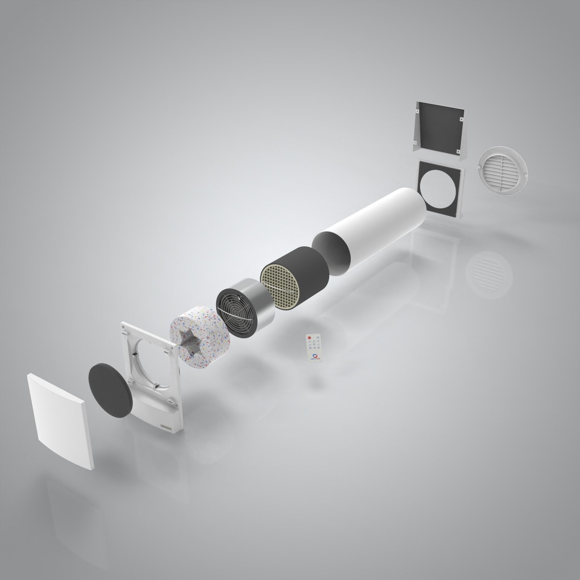 Рекуператор Ventoxx Harmony RV-2-05-GR2-A10W-RCфото4