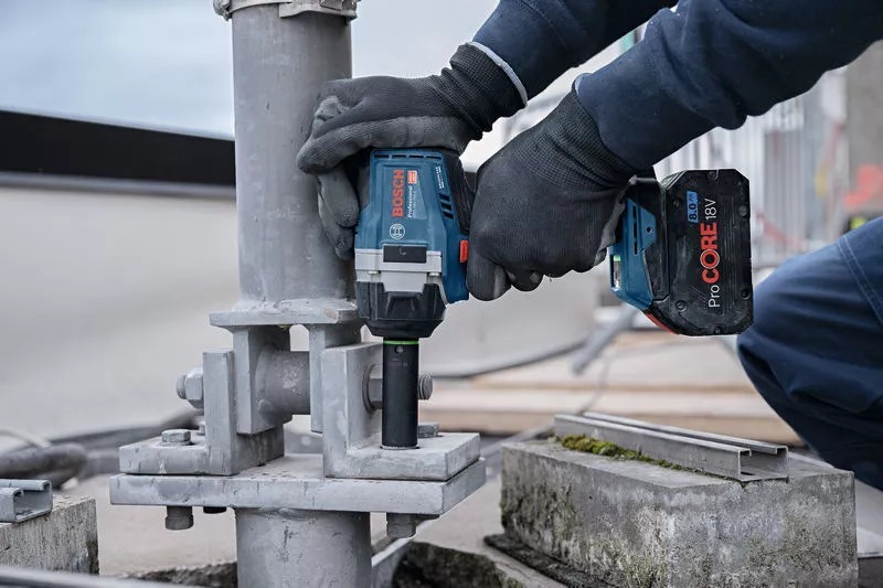 Гайковерт ударный Bosch GDS 18V-750C 18В (без АКБ и ЗУ), (0.601.9L9.000) фото 