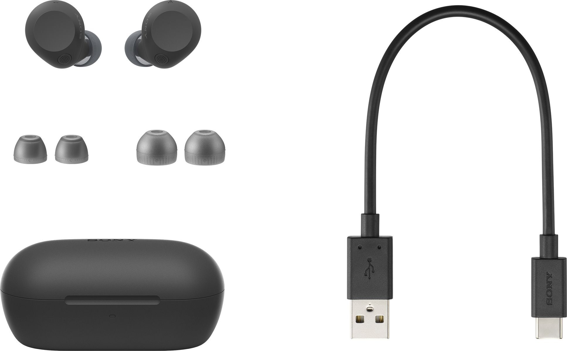 Навушники TWS Sony WF-C710N Black (WFC710NB.E)фото6