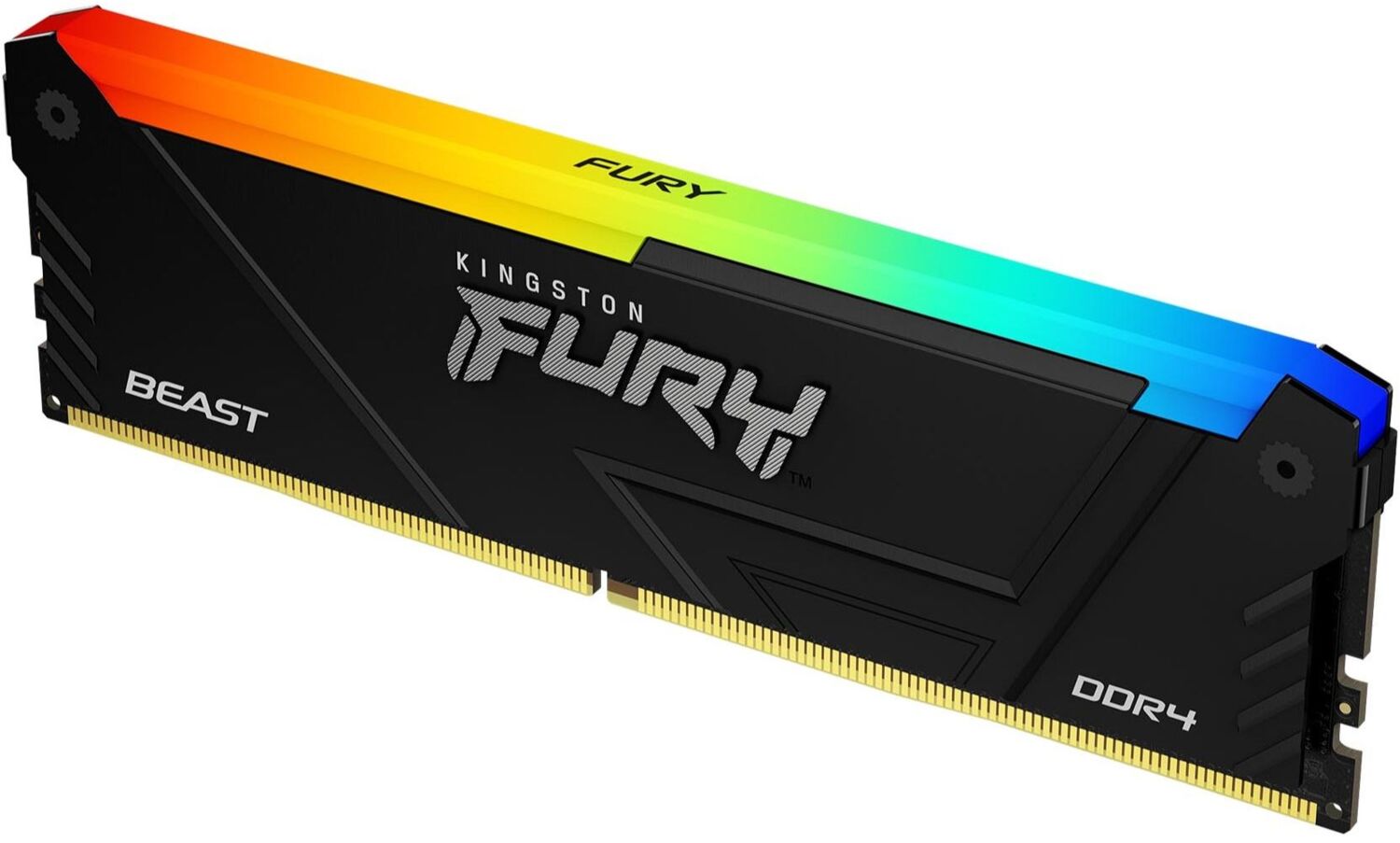 Память для ПК Kingston DDR4 16GB 3600 FURY Beast RGB (KF436C18BB2A/16) фото