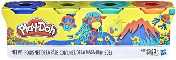 Набор пластилина Play-Doh 4 баночки (B5517) фото 4