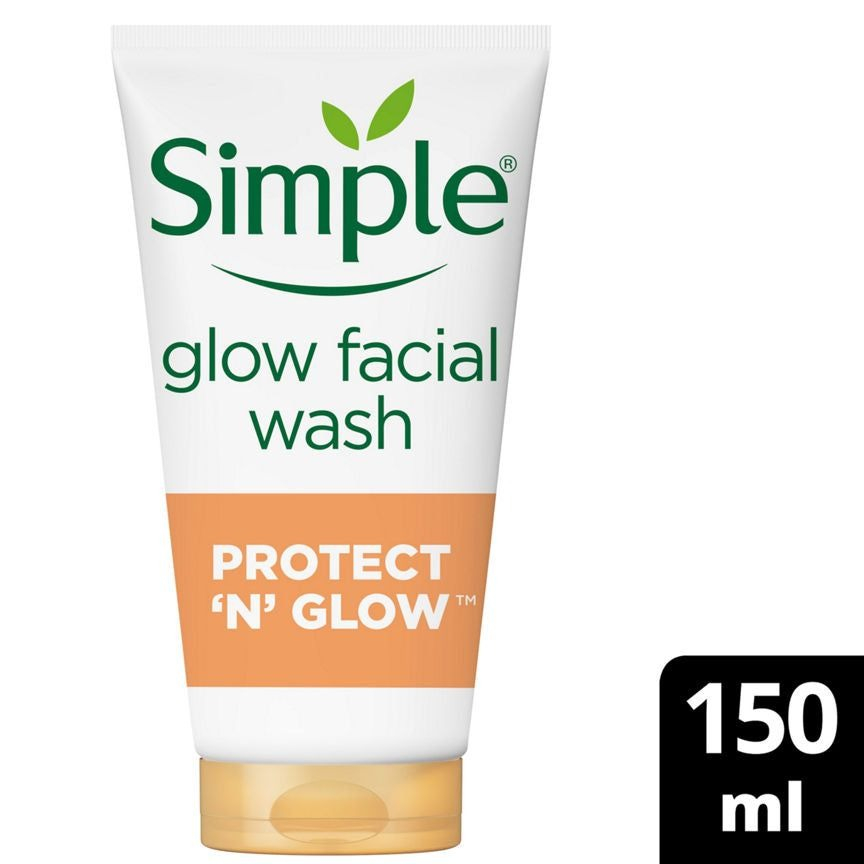 Гель для умывания Simple Protect N Glow 1 Glow Facial Wash 150 мл фото 2