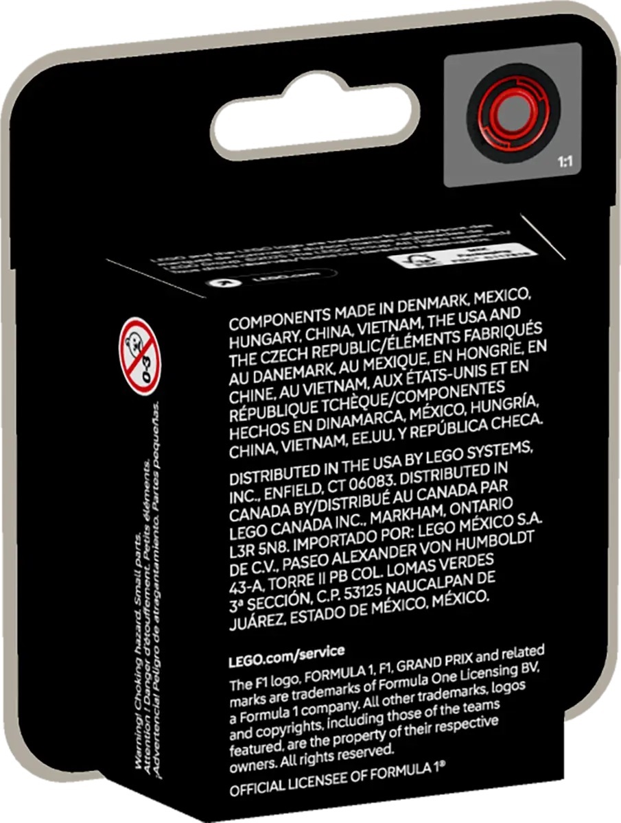 LEGO 71049 Коллекционные автомобили для гонки F1 фото 6