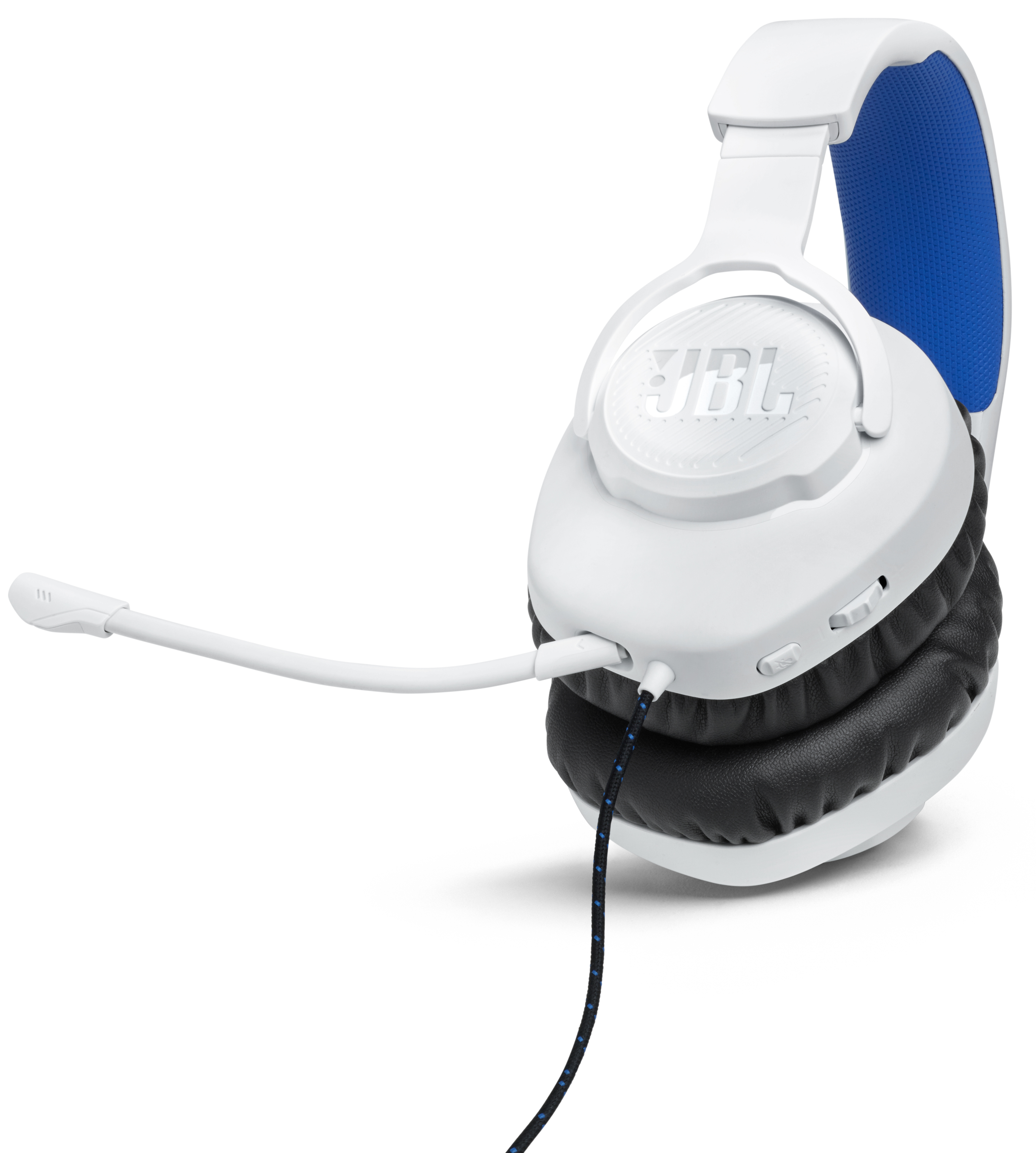 Игровая гарнитура JBL Quantum 100P Playstation White/Blue (JBLQ100PWHTBLU) фото 7