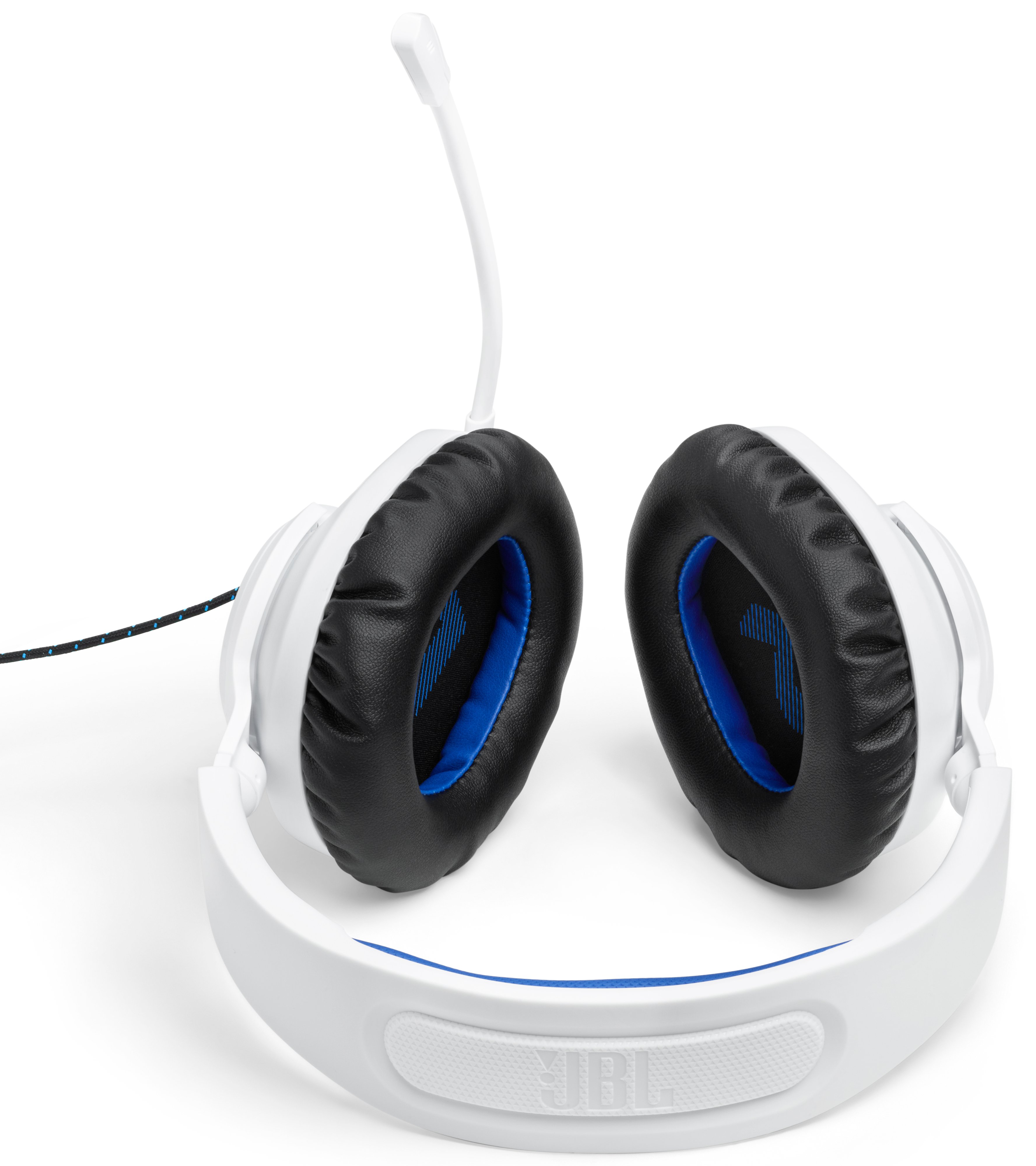 Игровая гарнитура JBL Quantum 100P Playstation White/Blue (JBLQ100PWHTBLU) фото 8