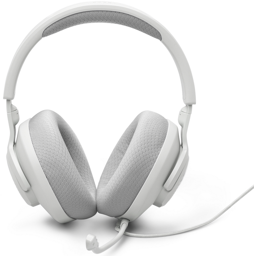 Ігрова гарнітура JBL Quantum 100M2 White (JBLQTUM100M2WHT)фото2