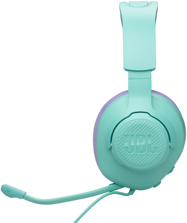 Игровая гарнитура JBL Quantum 100M2 Cyan (JBLQTUM100M2CYN) фото 5