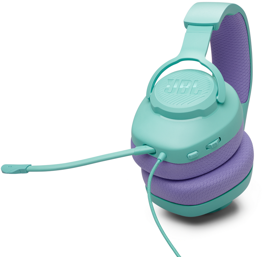 Игровая гарнитура JBL Quantum 100M2 Cyan (JBLQTUM100M2CYN) фото 6