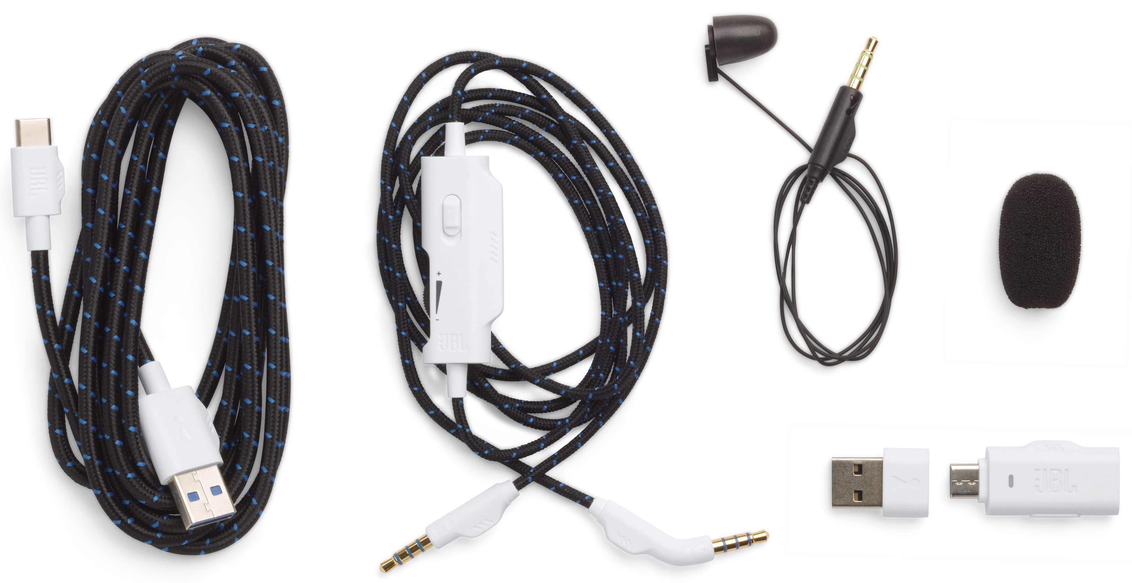 Игровая гарнитура JBL Quantum 910P Console Wireless (JBLQ910PWLWHTBLU) фото 