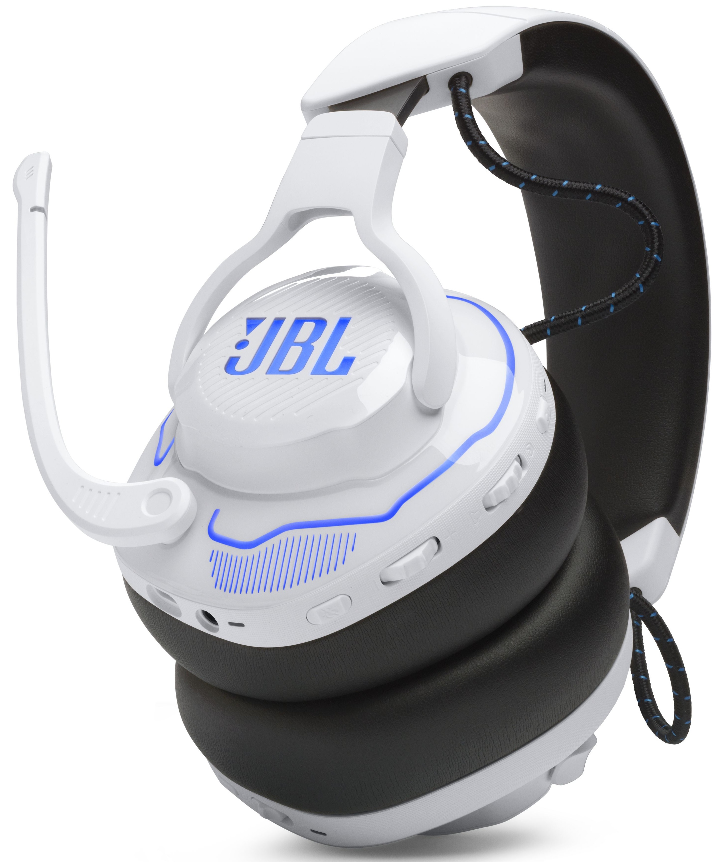 Игровая гарнитура JBL Quantum 910P Console Wireless (JBLQ910PWLWHTBLU) фото 