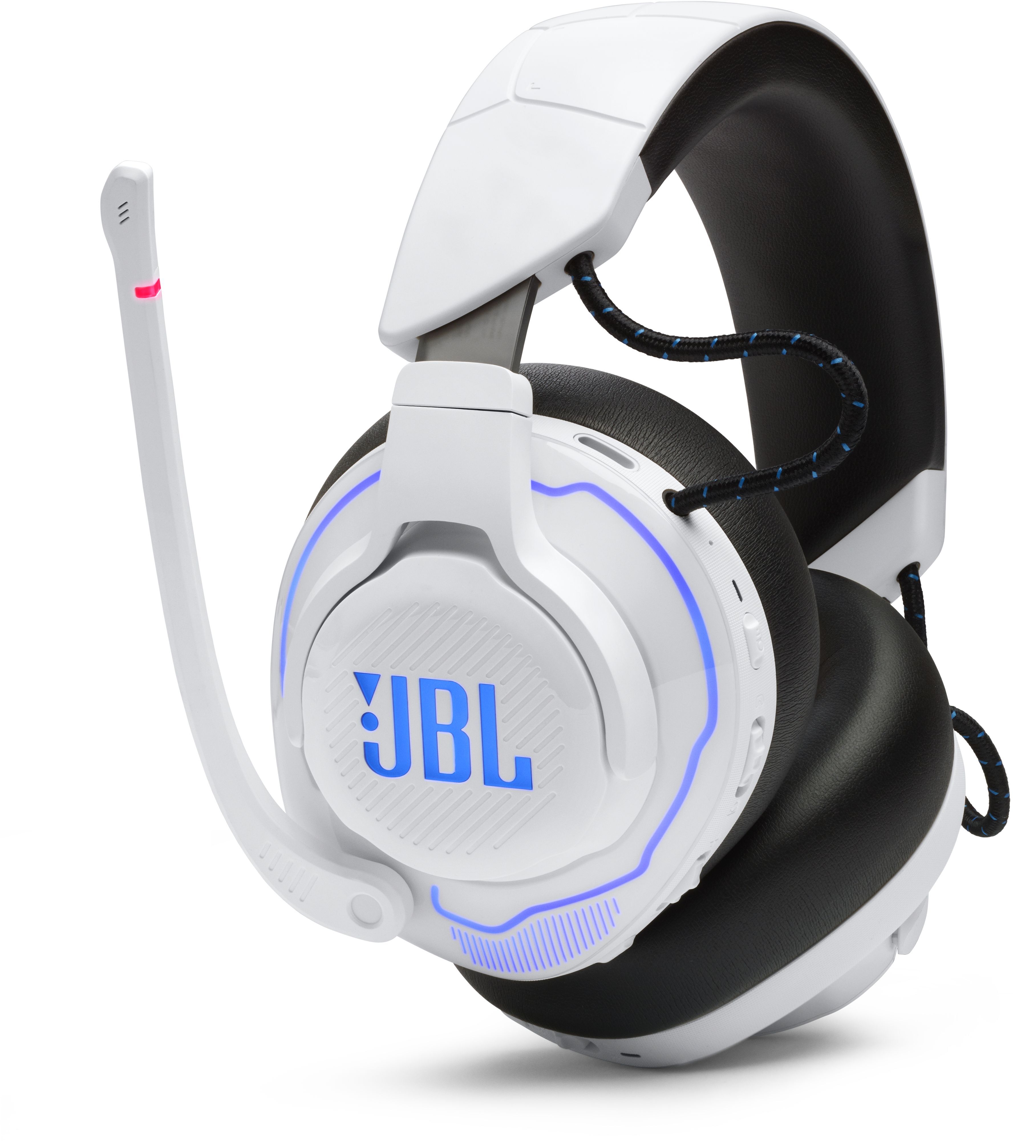 Игровая гарнитура JBL Quantum 910P Console Wireless (JBLQ910PWLWHTBLU) фото 