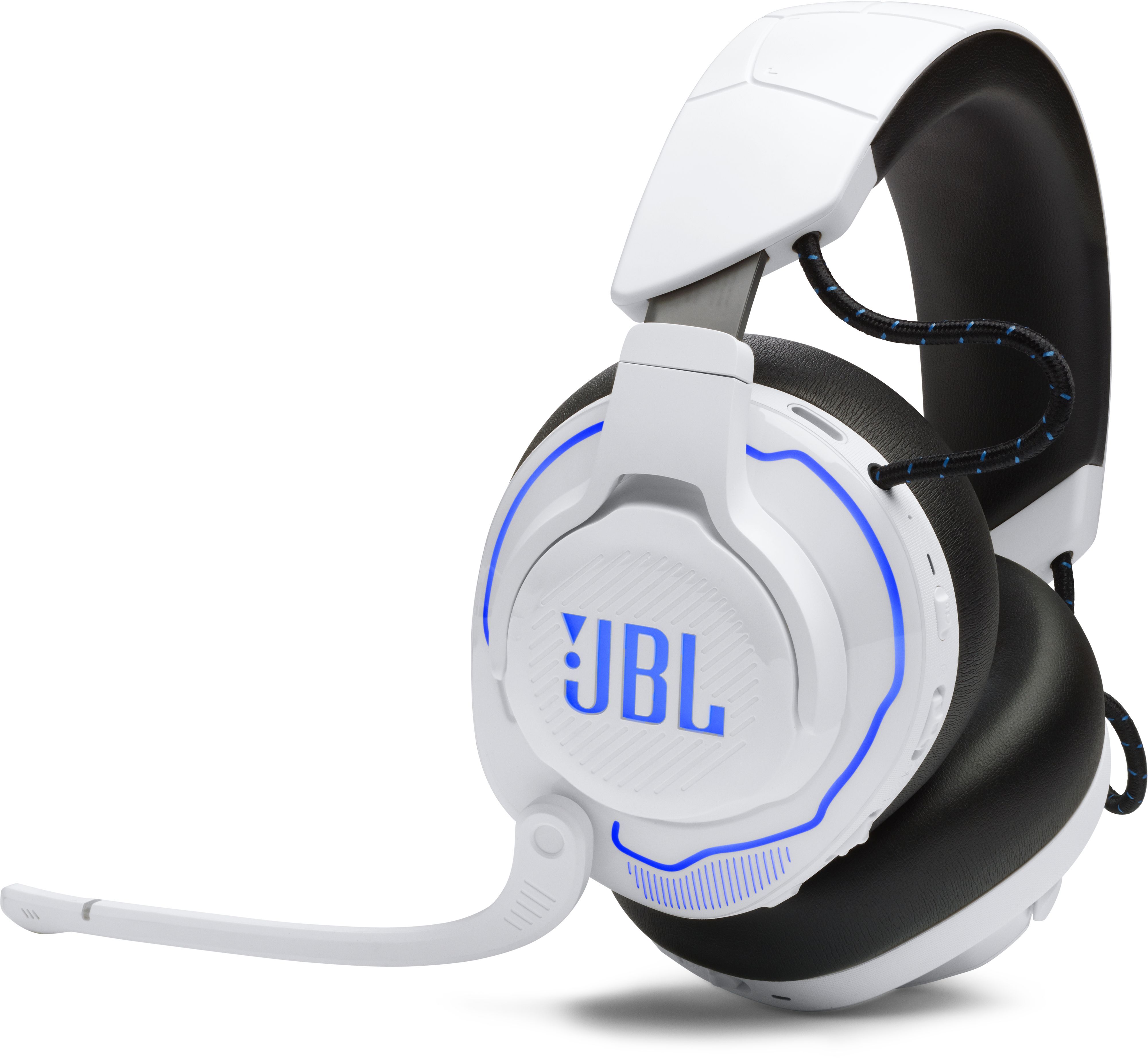 Игровая гарнитура JBL Quantum 910P Console Wireless (JBLQ910PWLWHTBLU) фото 