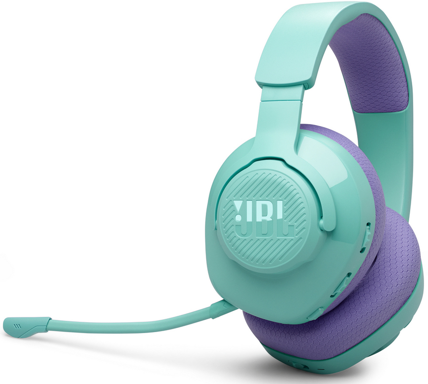 Ігрова гарнітура JBL Quantum 360 Wireless Cyan (JBLQTUM360CYN)фото2